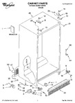 Diagram for 01 - Cabinet Parts