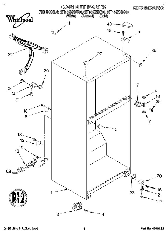 Diagram for 8ET14GKXDW00