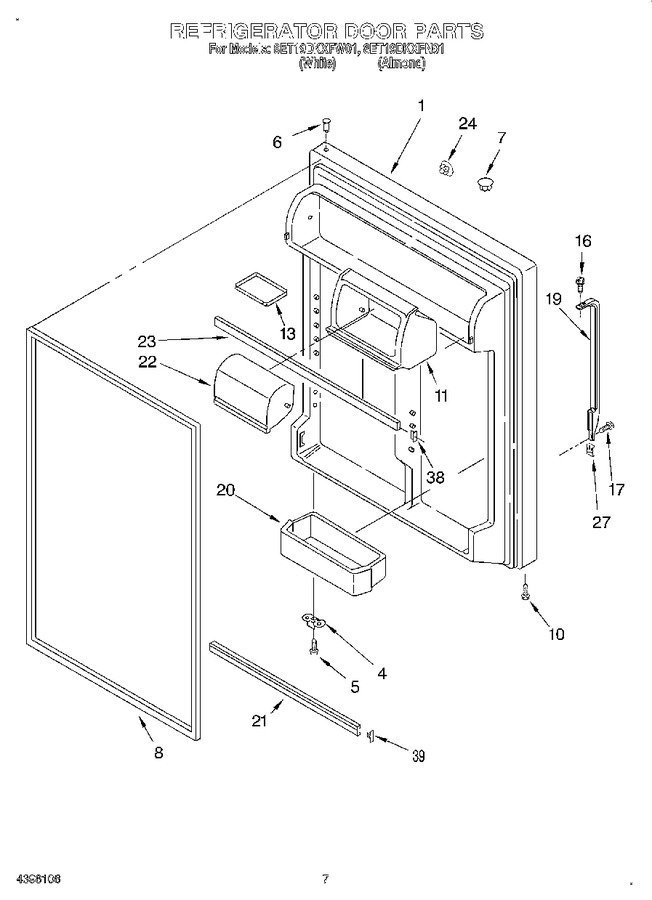 Diagram for 8ET19DKXFW01