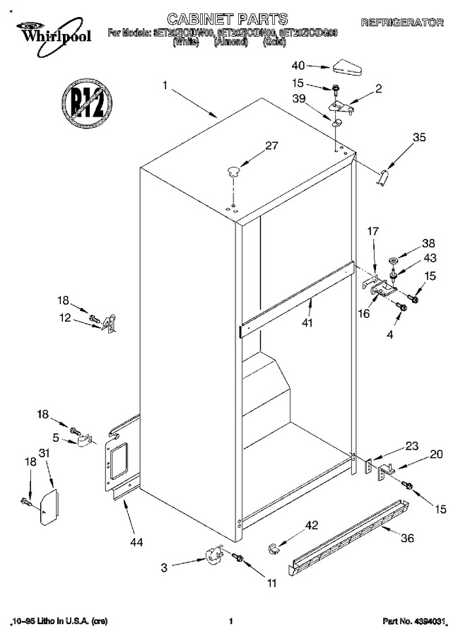 Diagram for 8ET20ZKXDN00