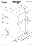 Diagram for 01 - Cabinet Parts