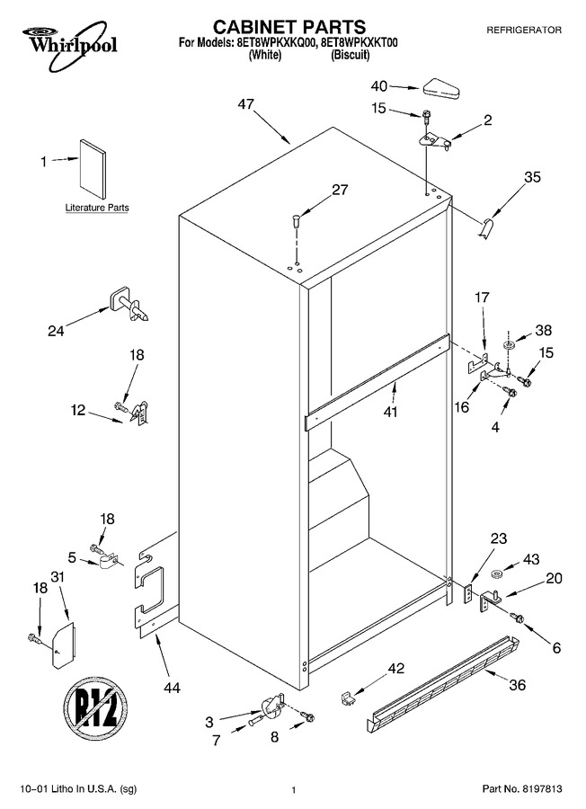 Diagram for 8ET8WPKXKQ00