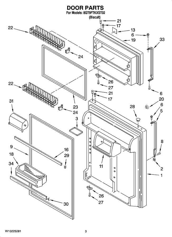 Diagram for 8GT9FTKXST02