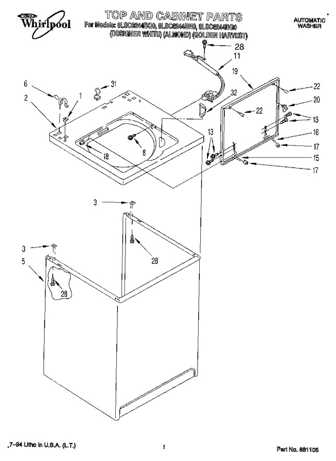Diagram for 8LSC6244BQ0
