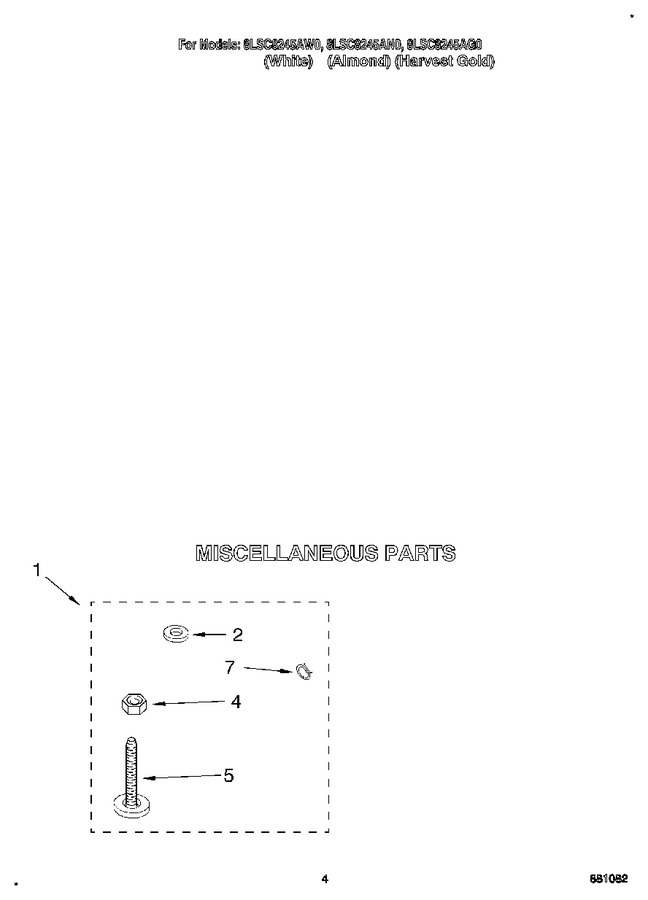 Diagram for 8LSC8245AG0