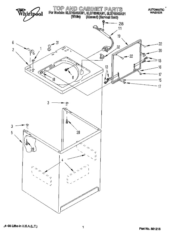 Diagram for 8LSP8245AW1