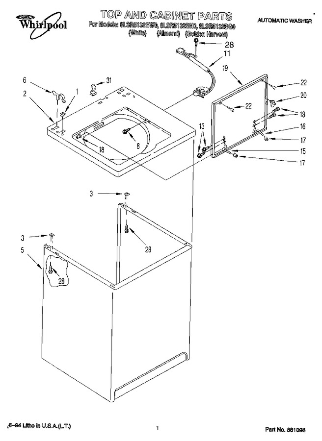 Diagram for 8LSR5132BG0