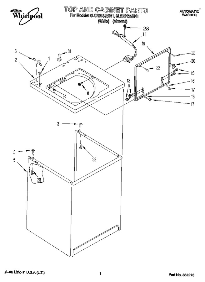 Diagram for 8LSR5132BW1