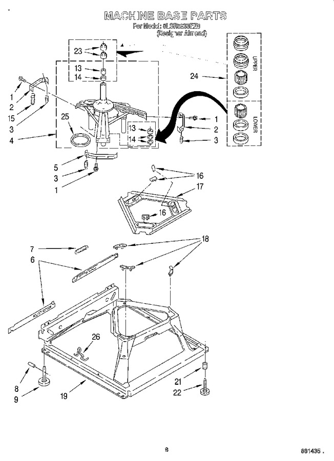 Diagram for 8LSR5233EZ0