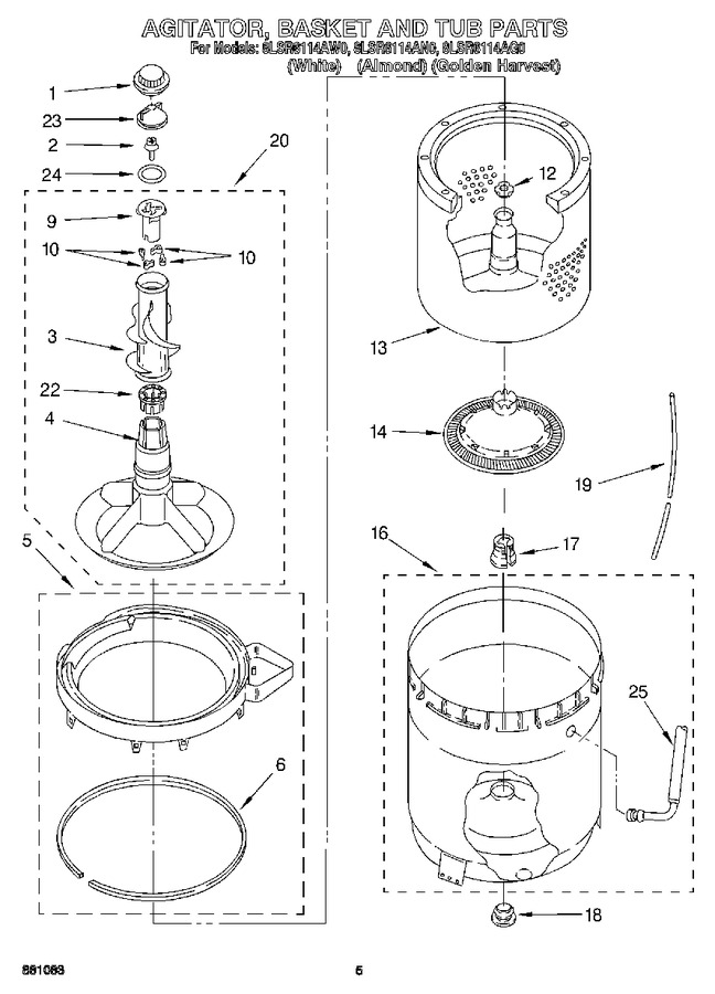 Diagram for 8LSR6114AN0