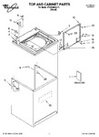 Diagram for 01 - Top And Cabinet Parts