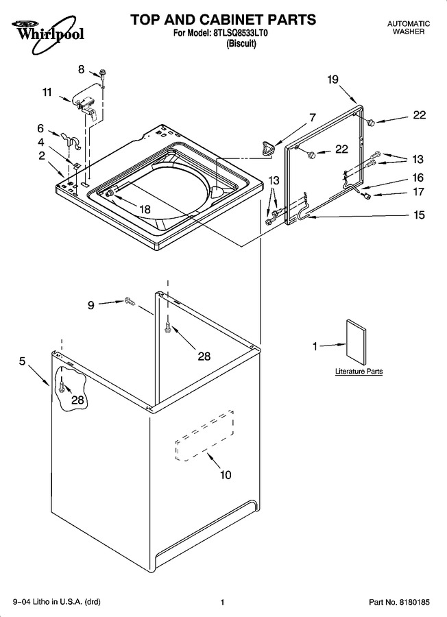 Diagram for 8TLSQ8533LT0