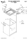 Diagram for 01 - Top And Cabinet Parts