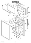 Diagram for 02 - Door Parts