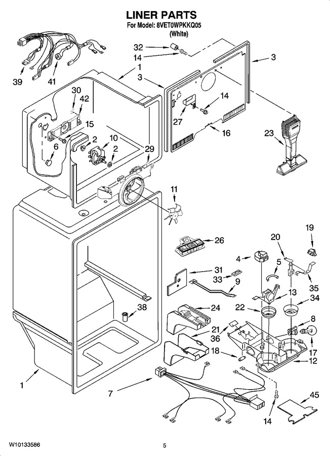 Diagram for 8VET0WPKKQ05