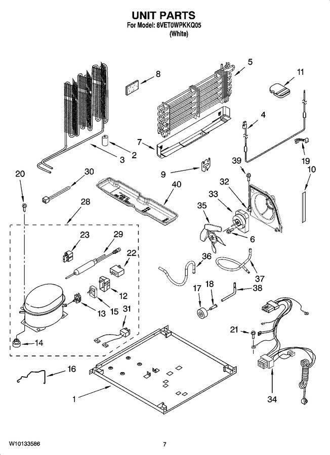 Diagram for 8VET0WPKKQ05