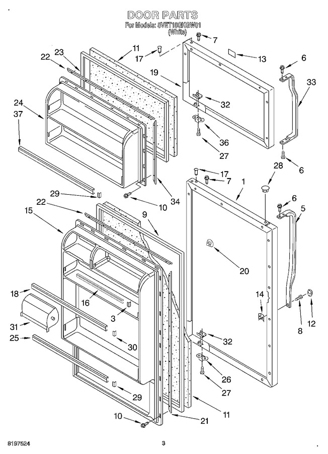 Diagram for 8VET18GKGW01