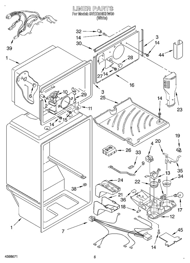 Diagram for 8VET20NKHW00