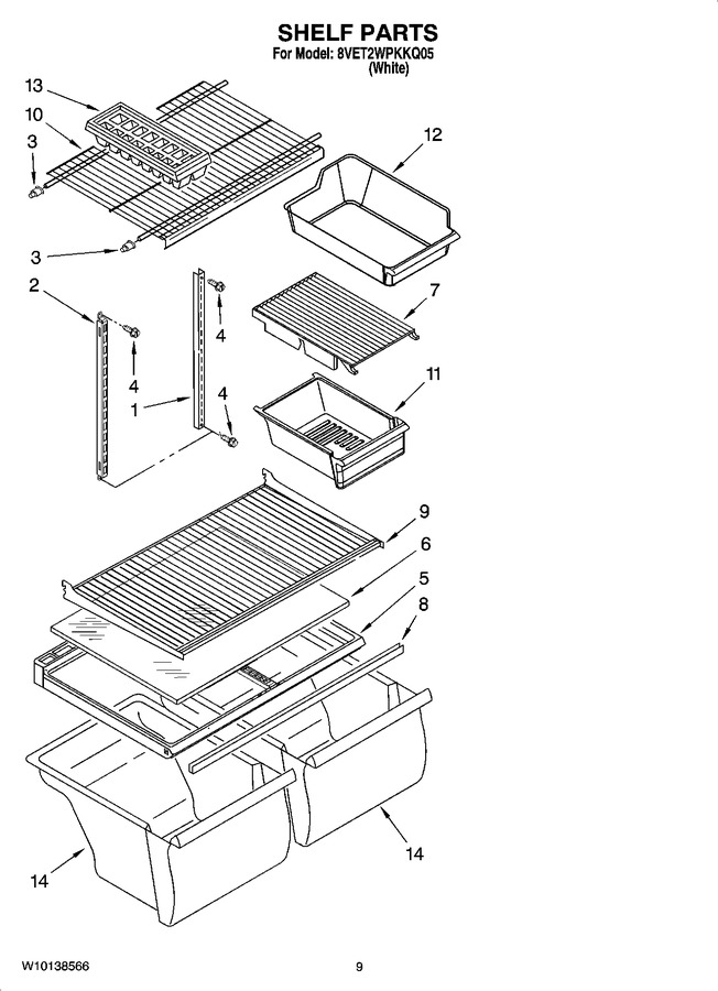 Diagram for 8VET2WPKKQ05