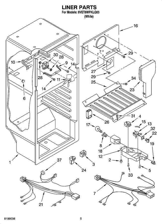 Diagram for 8VET8WPKLQ03
