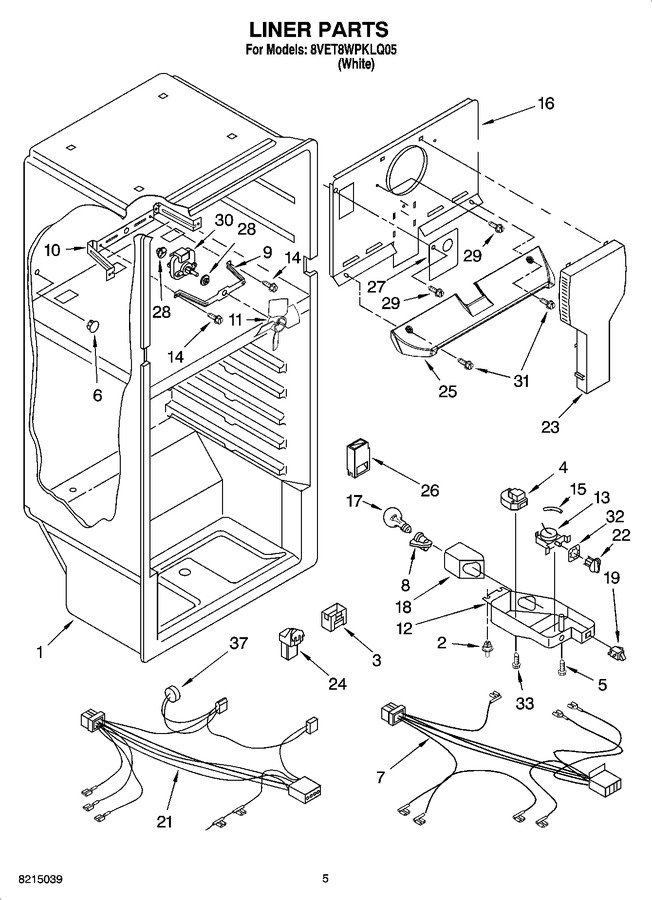 Diagram for 8VET8WPKLQ05