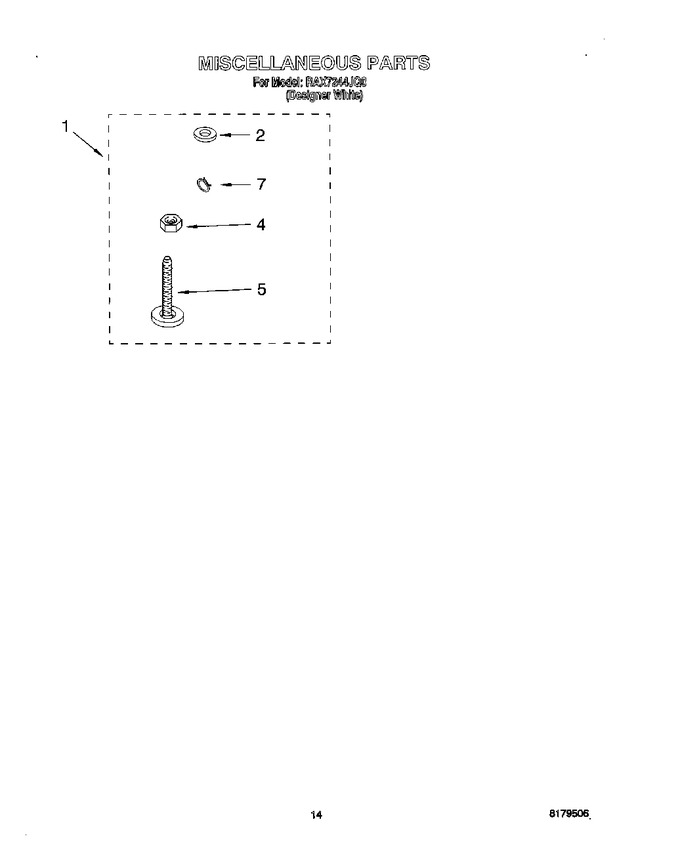 Diagram for RAX7244JQ0