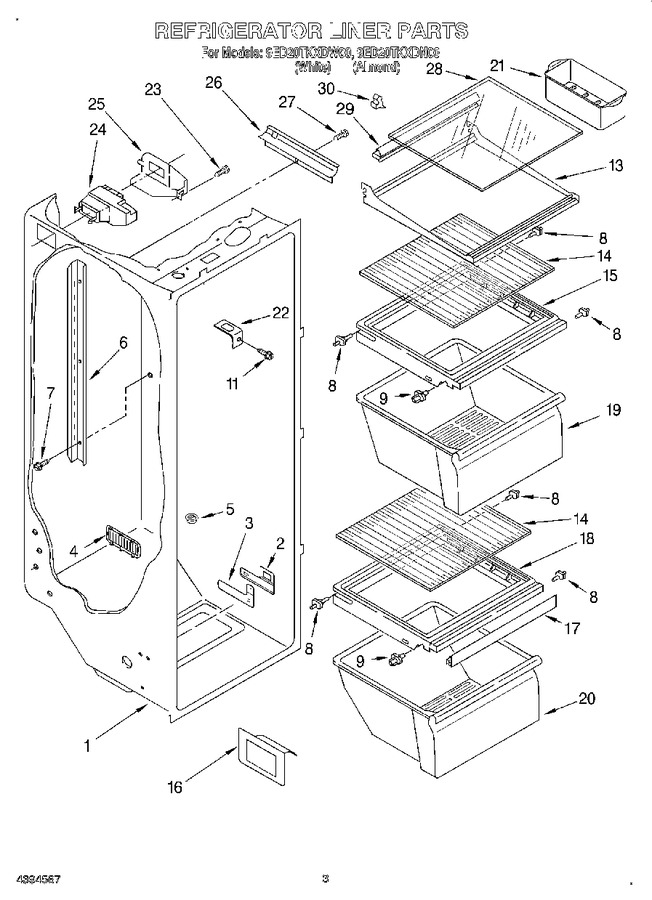 Diagram for 9ED20TKXDW00