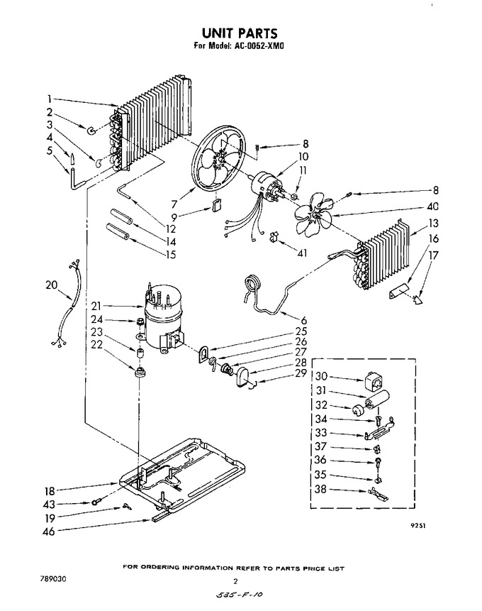 Diagram for AC0052XM0