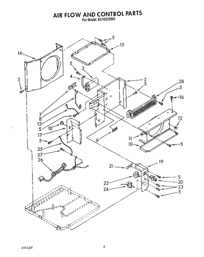 Diagram for AC1022XW0