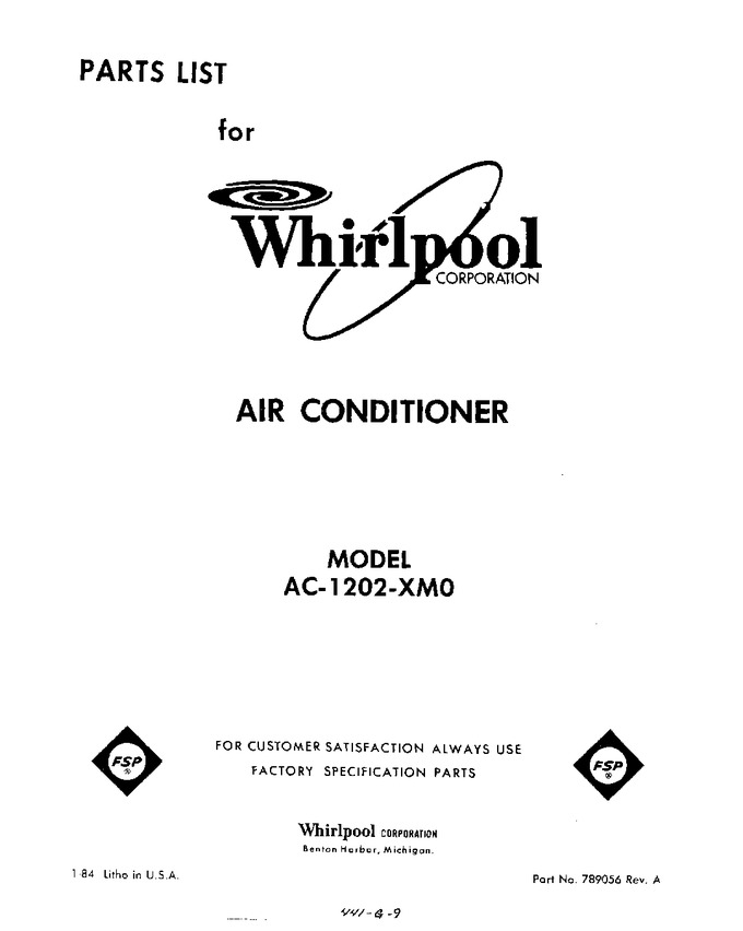Diagram for AC1202XM0
