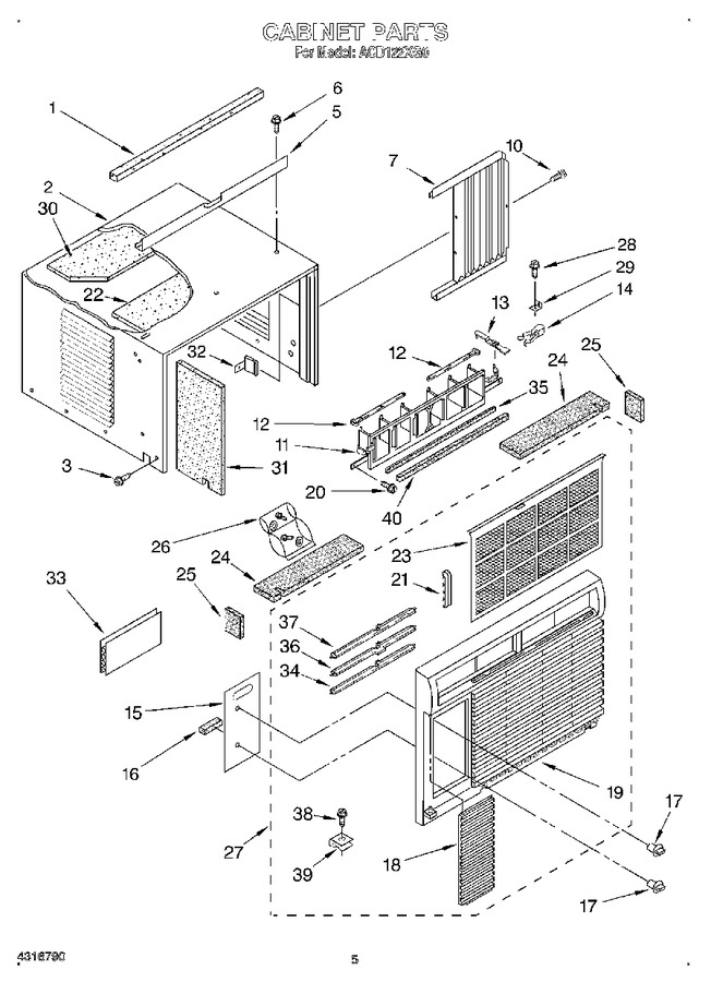 Diagram for ACD122XG0