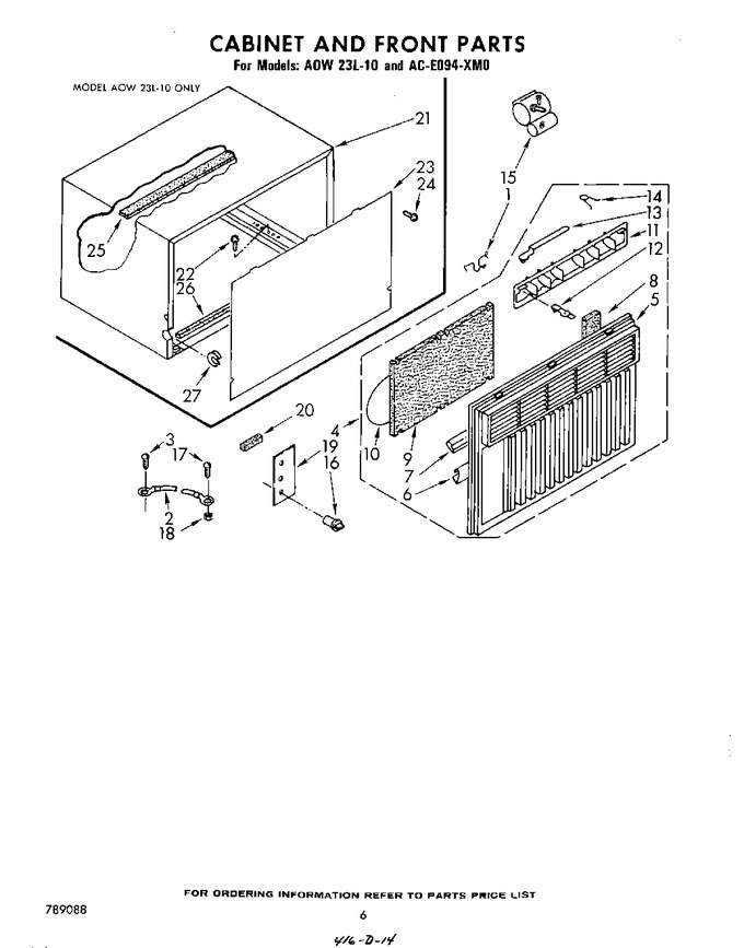 Diagram for ACE094XM0