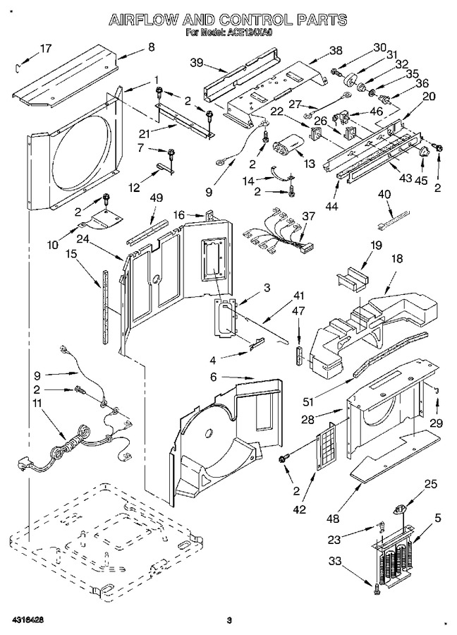 Diagram for ACE124XA0