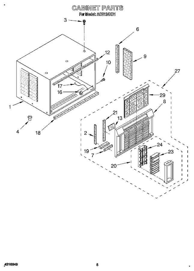 Diagram for ACE124XD1