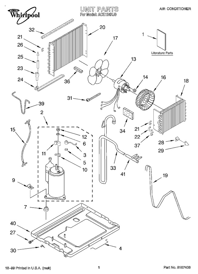 Diagram for ACE124XJ0
