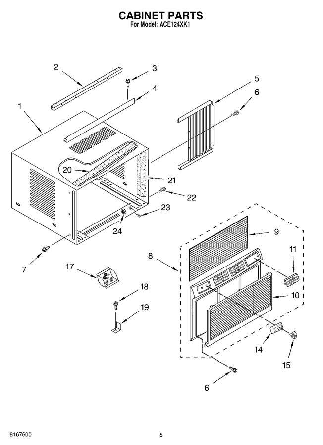Diagram for ACE124XK1