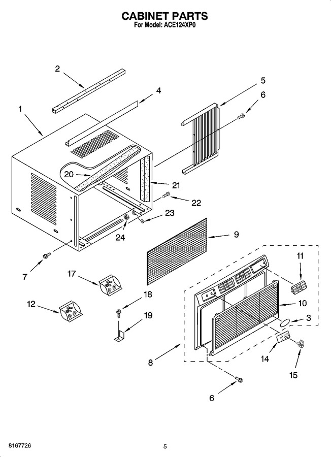 Diagram for ACE124XP0