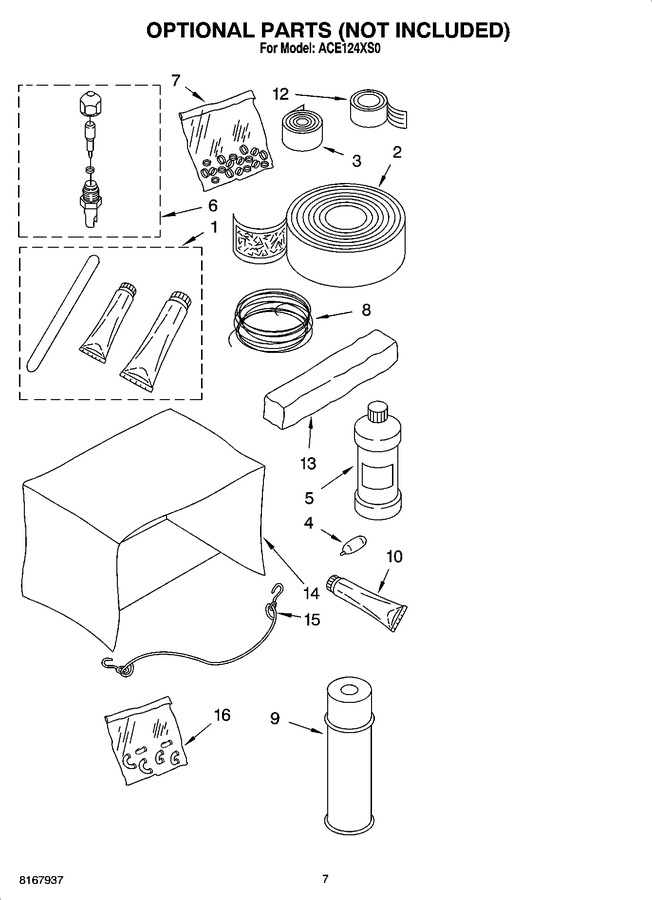 Diagram for ACE124XS0