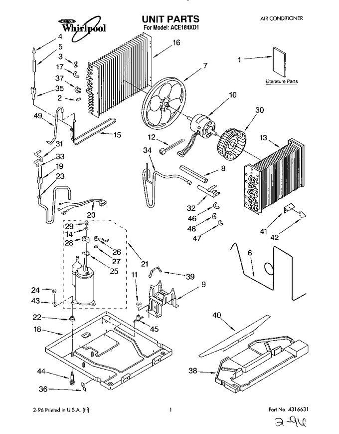 Diagram for ACE184XD1