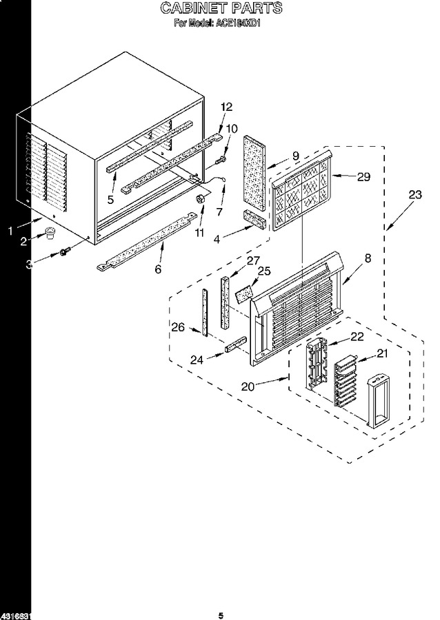 Diagram for ACE184XD1