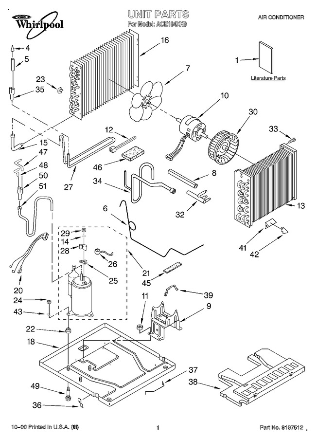 Diagram for ACE184XK0
