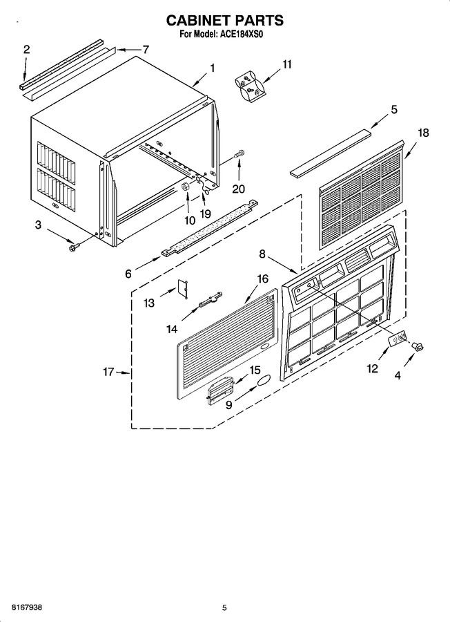 Diagram for ACE184XS0