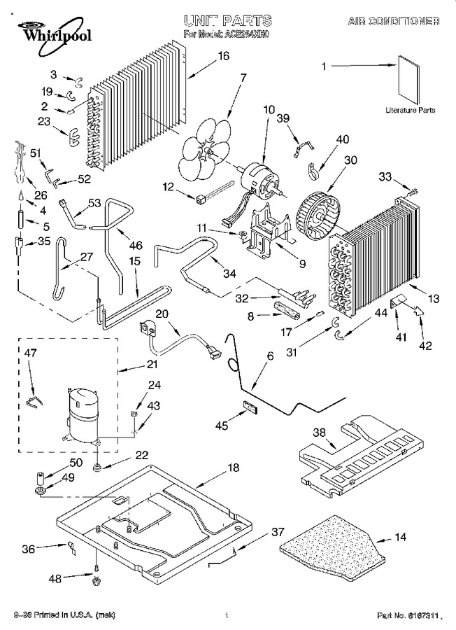 Diagram for ACE254XH0