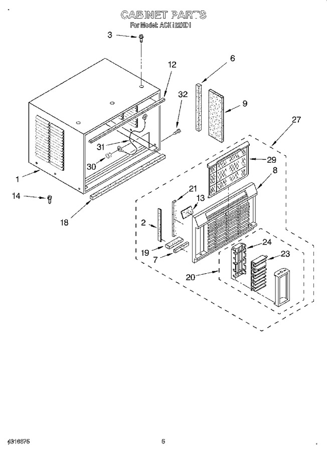 Diagram for ACH122XD1