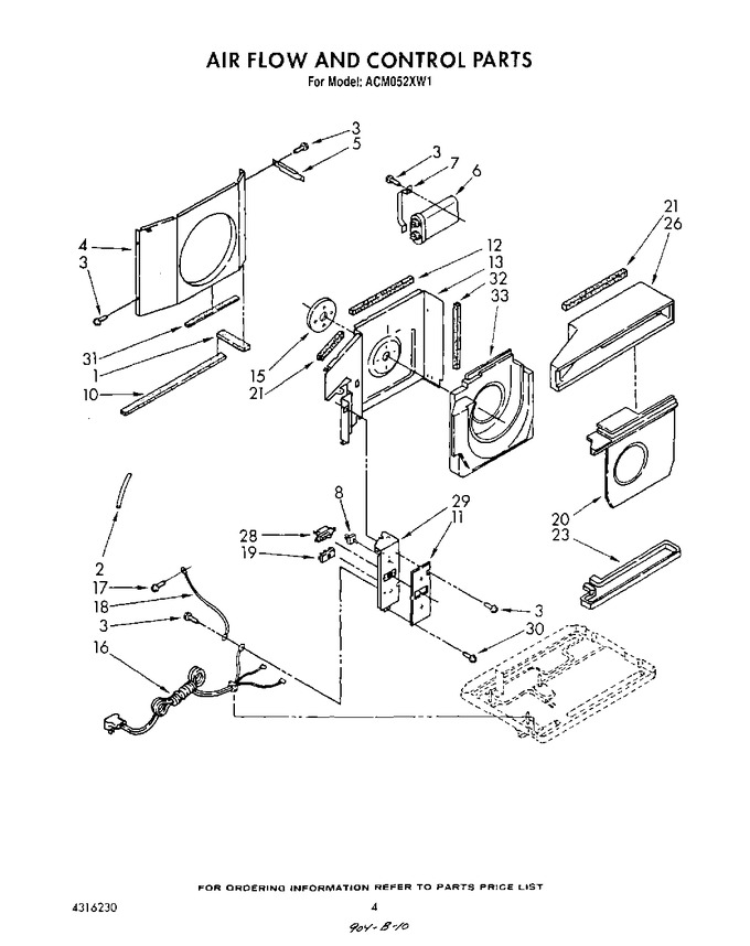 Diagram for ACM052XW1