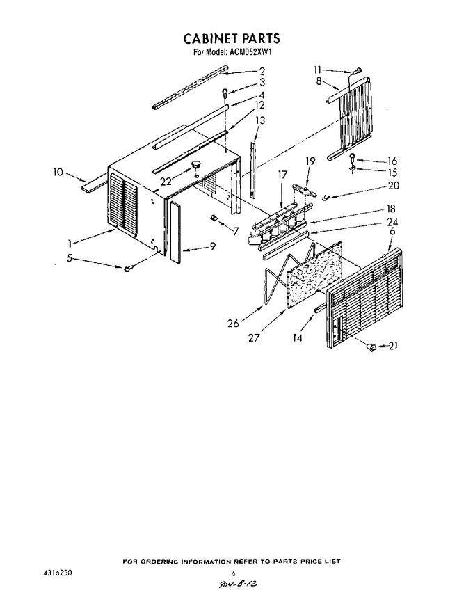Diagram for ACM052XW1