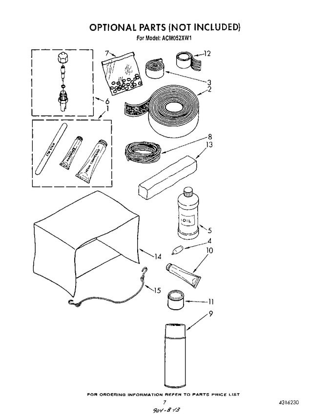 Diagram for ACM052XW1