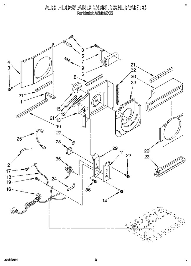 Diagram for ACM052XZ1