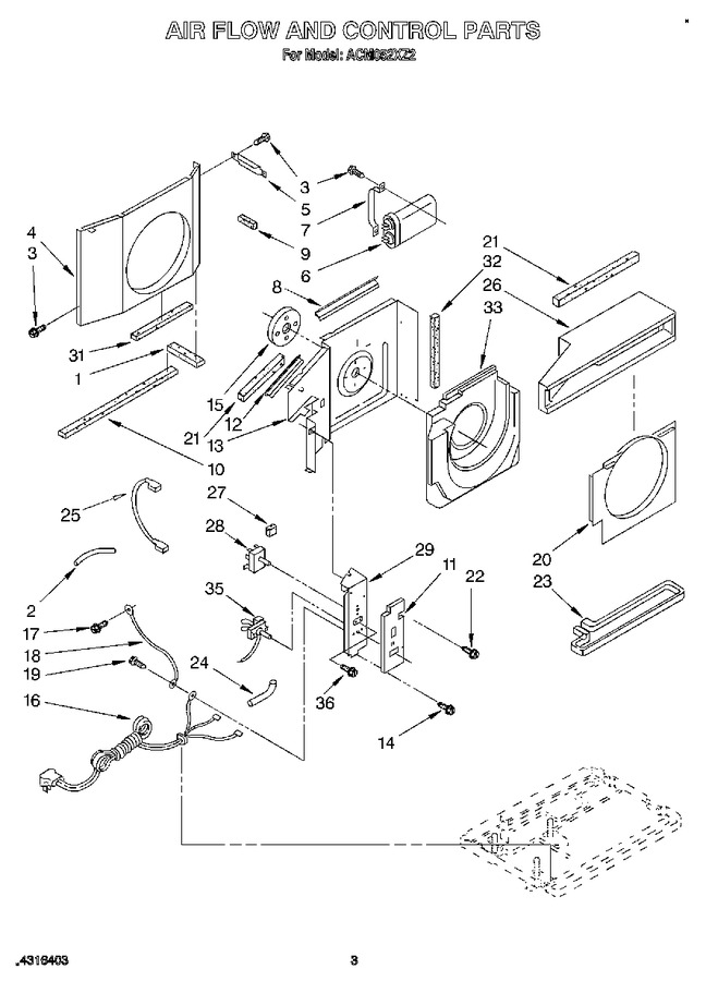 Diagram for ACM052XZ2