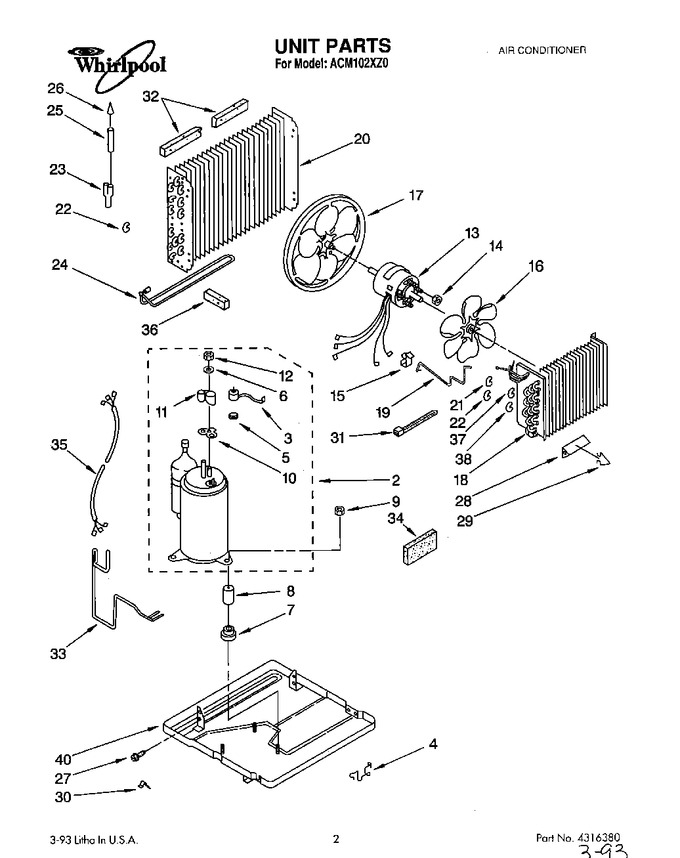 Diagram for ACM102XZ0